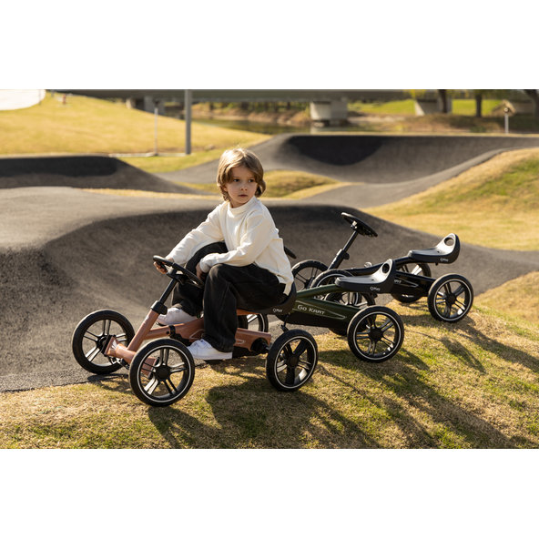 QPLAY Go Kart čtyřkolka Black do 25 kg