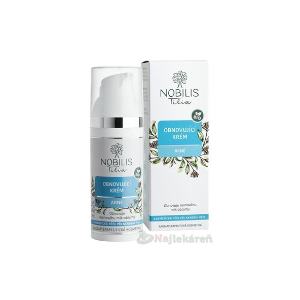 Nobilis Tilia BIO Akné obnovující krém 50 ml