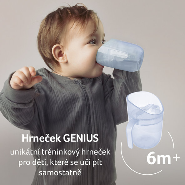 LOVI Tréninkový hrníček GENIUS Ultramarine 150 ml