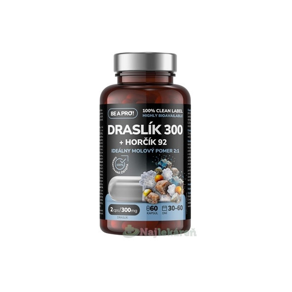 Be a Pro! Draslík 300 + Hořčík 92 60 kapslí