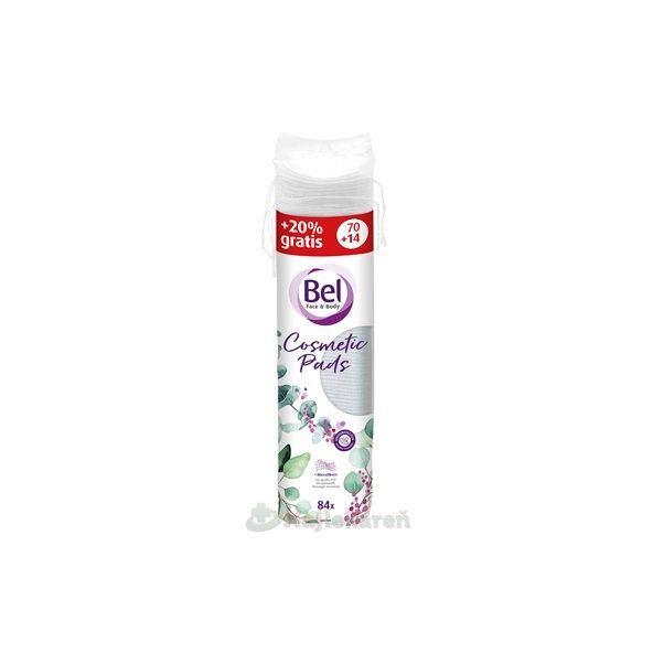 Bel Face & Body odličovací tampony kulaté 84 ks