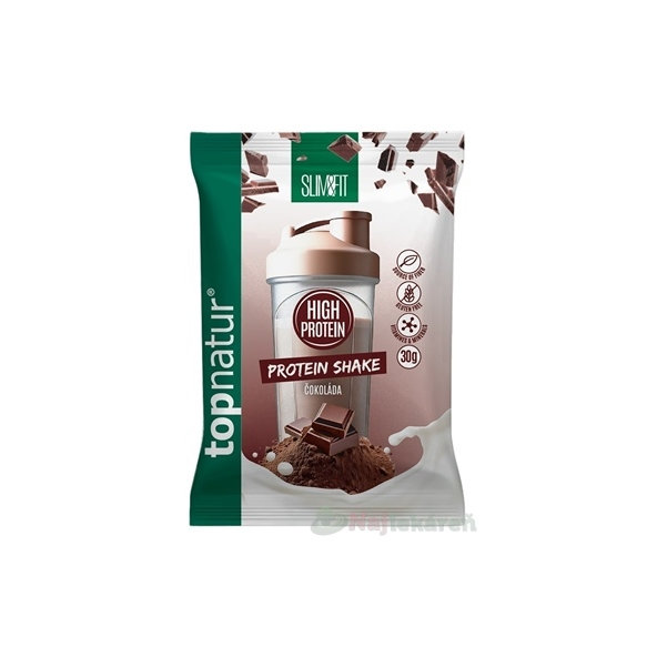 Topnatur Slim & Fit Protein Shake čokoláda prášek 30 g