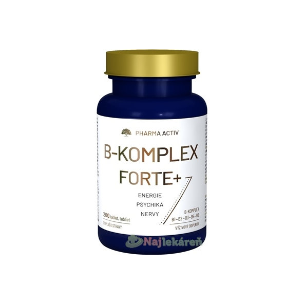 Pharma Activ B-Komplex Forte+ 200 tablet