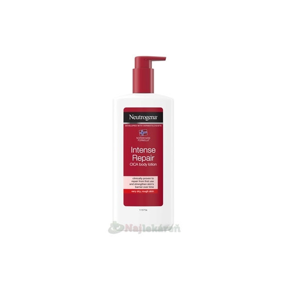 Neutrogena Cica intenzivně regenerační tělové mléko 400 ml
