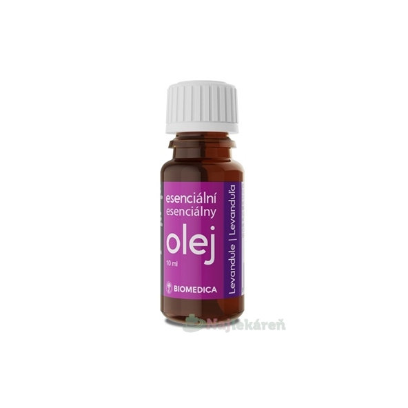 Biomedica esenciální olej Levandule 10 ml