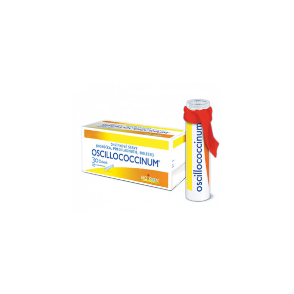 OSCILLOCOCCINUM homeopatický lék na chřipkové stavy 30 ampulek