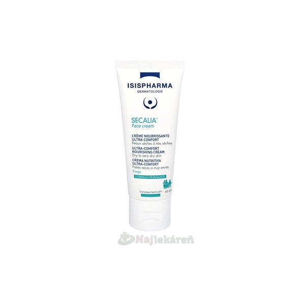 ISIS Secalia Face Cream Ultra-Comfort vyživující krém na obličej 40 ml