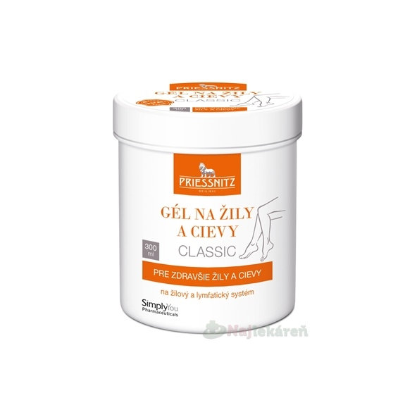 Priessnitz gel na žíly a cévy CLASSIC 300 ml