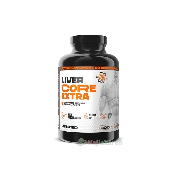 CarnoMed Liver Core Extra 300 kapslí