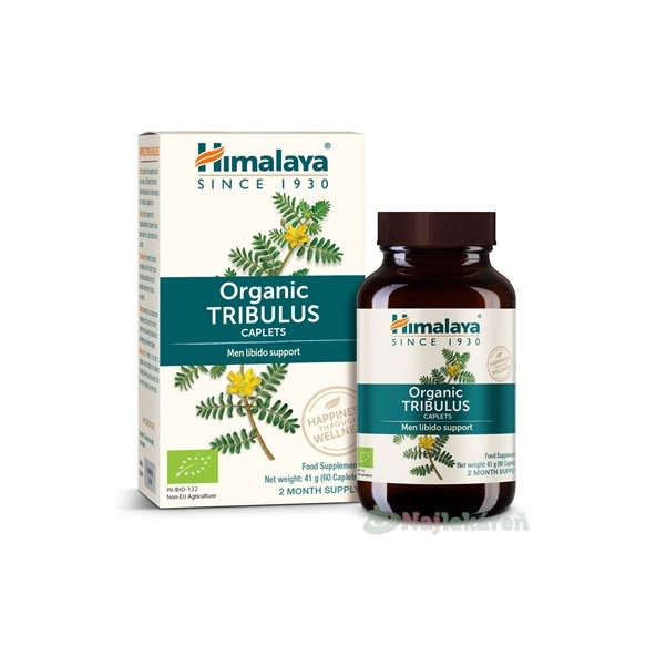 Himalaya Organic Tribulus 60 kapslí