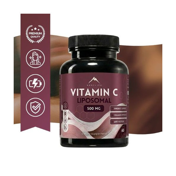 Hrotlife Lipozomální vitamin C 60 kapslí