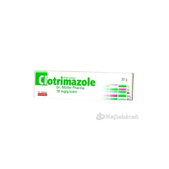 Clotrimazole Dr. Müller Pharma 10 mg/g krém 20 g