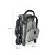 EASYWALKER Rockey S sportovní kočárek Smooth Grey