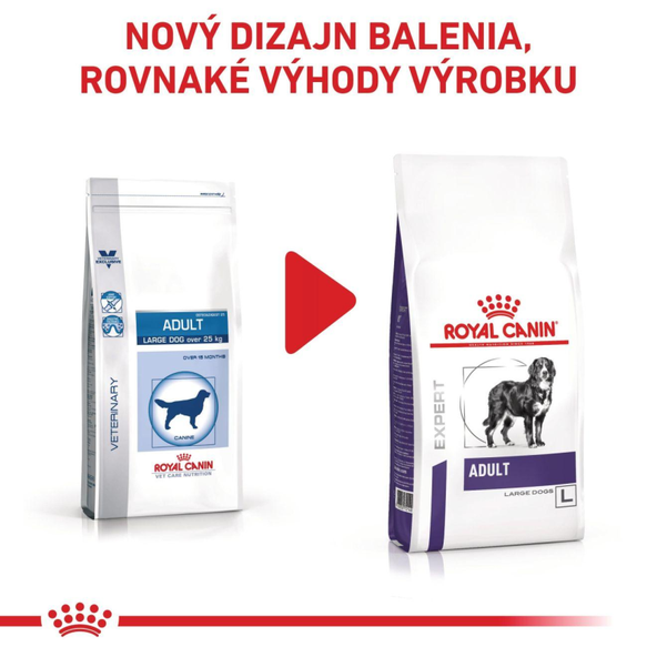 Royal Canin Adult Large Dog kompletní granule pro dospělé psy velkých plemen 13 kg