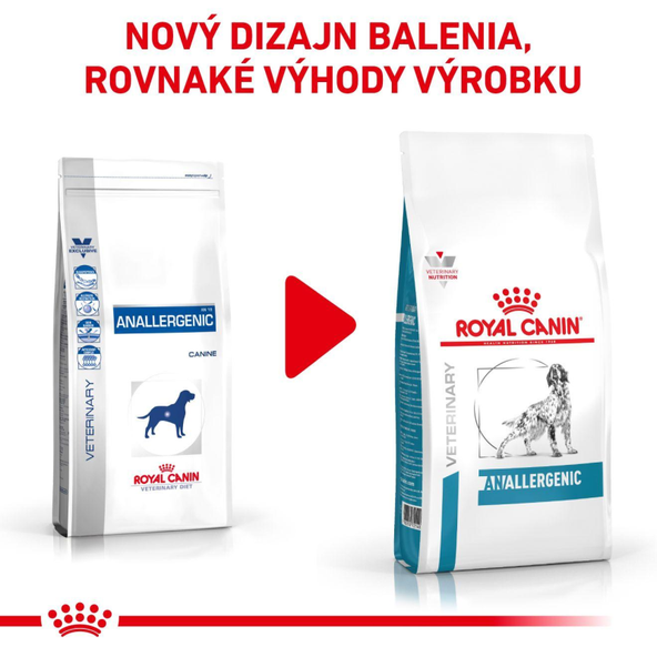 Royal Canin Anallergenic granule pro psy s nežádoucími reakcemi na krmivo 3 kg