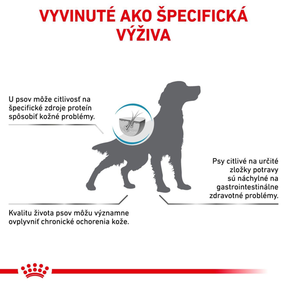Royal Canin Anallergenic granule pro psy s nežádoucími reakcemi na krmivo 3 kg