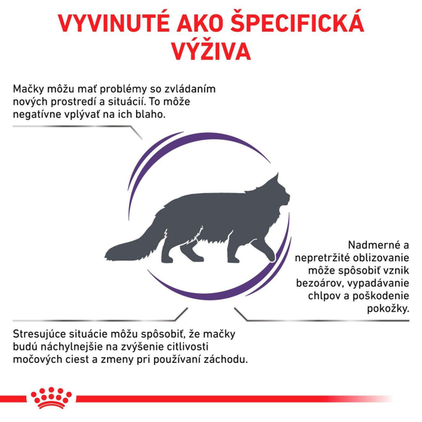 Royal Canin Calm granule pro kočky na podporu při stresových situacích 4 kg