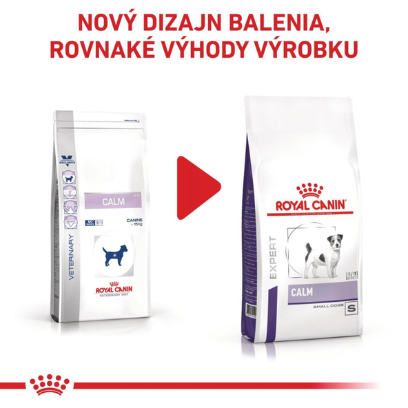Royal Canin Calm Small Dog granule pro malé psy na zvládání stresových situací 4 kg