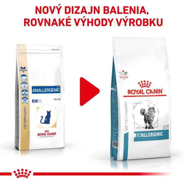 Royal Canin Anallergenic granule pro kočky s potravinovými alergiemi 2 kg