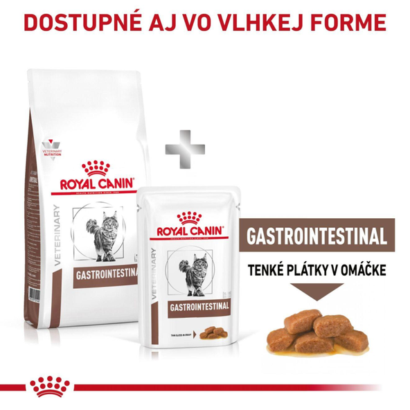 Royal Canin Gastrointestinal granule pro kočky s gastrointestinálními obtížemi 400 g