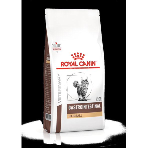 Royal Canin Gastrointestinal Hairball granule pro kočky proti tvorbě trichobezoárů 4 kg