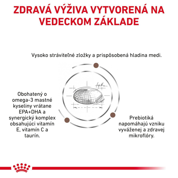 Royal Canin Hepatic granule pro kočky na podporu funkce jater 2 kg
