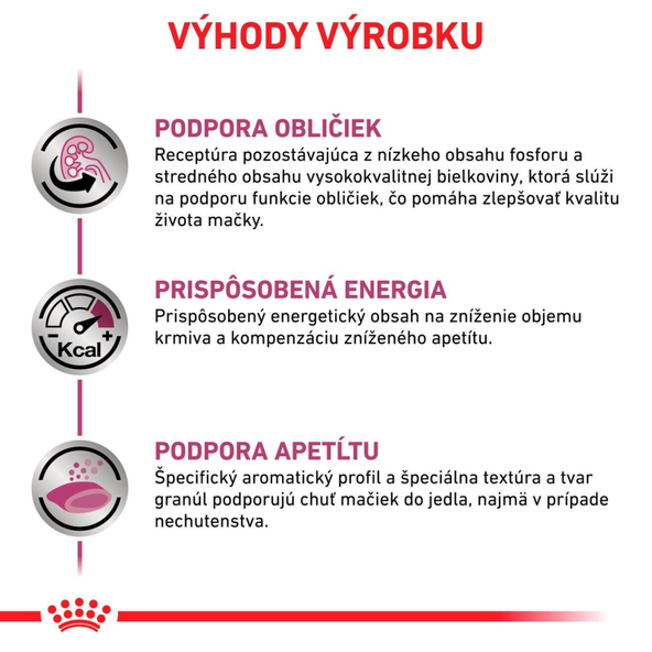 Royal Canin Renal Select granule pro kočky na podporu funkce ledvin 400 g