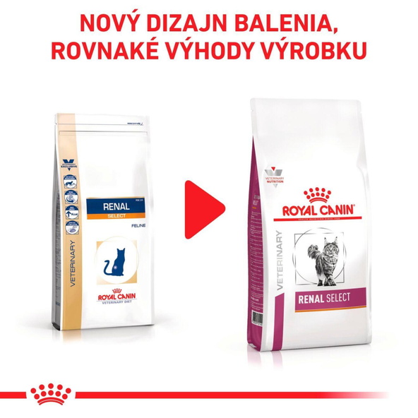 Royal Canin Renal Select granule pro kočky na podporu funkce ledvin 400 g