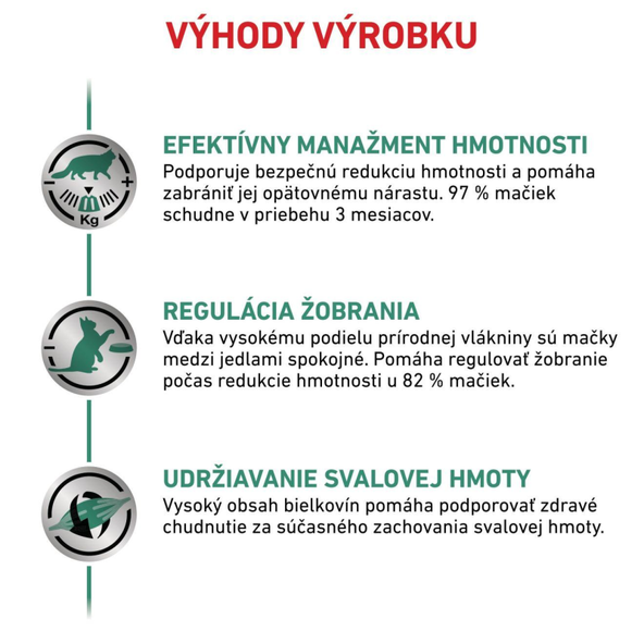 Royal Canin Satiety Weight Management granule pro kočky na redukci hmotnosti 6 kg