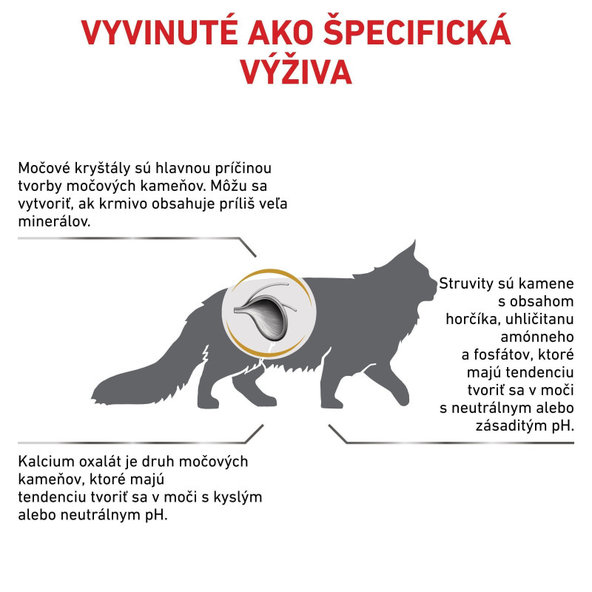 Royal Canin Urinary S/O granule pro kočky s onemocněním močových cest 7 kg