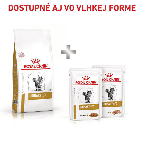 Royal Canin Urinary S/O granule pro kočky s onemocněním močových cest 1,5 kg