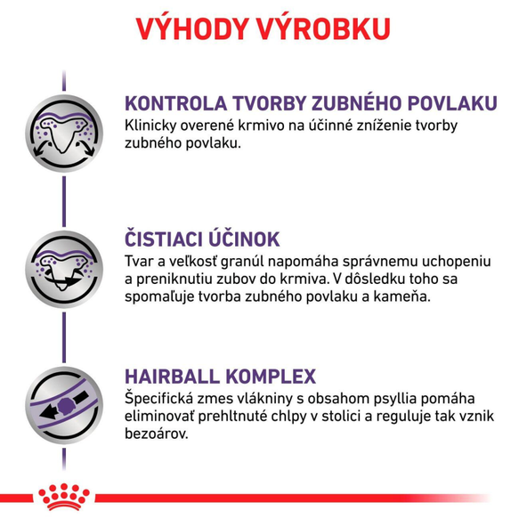 Royal Canin Dental granule pro kočky pro podporu zdraví zubů a dásní 3 kg