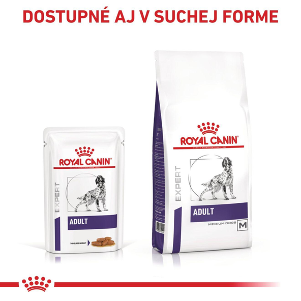 Royal Canin Adult Gravy kapsičky v omáčce pro psy 12×100 g