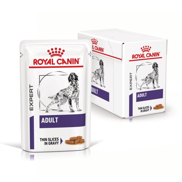 Royal Canin Adult Gravy kapsičky v omáčce pro psy 12×100 g