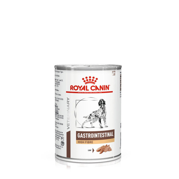 Royal Canin Gastrointestinal High Fibre Wet paštika pro psy se zvýšeným obsahem vlákniny 410 g