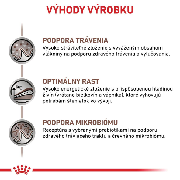 Royal Canin Gastrointestinal Puppy granule pro štěňata s gastrointestinálními obtížemi 1 kg