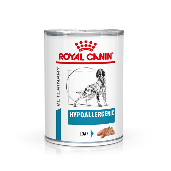 Royal Canin Hypoallergenic Can paštika pro psy s potravinovými alergiemi 400 g