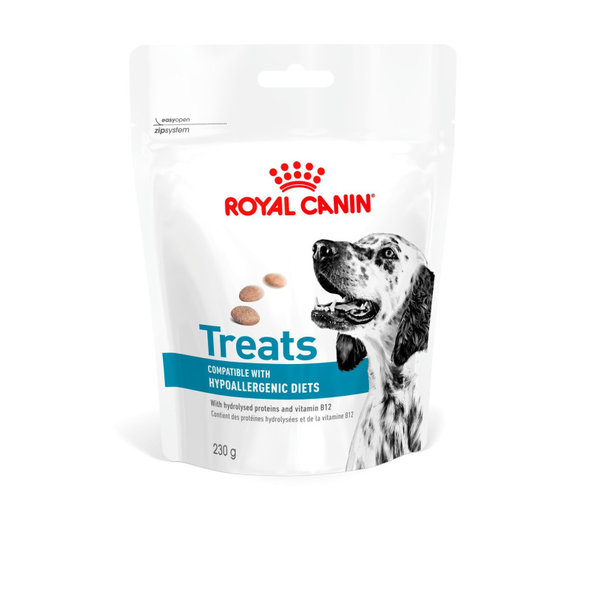 Royal Canin Hypoallergenic Treats pamlsky pro psy s hypoalergenní dietou 230 g