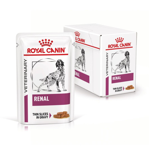Royal Canin Renal in Gravy kapsičky v omáčce pro psy na podporu funkce ledvin 12×100 g