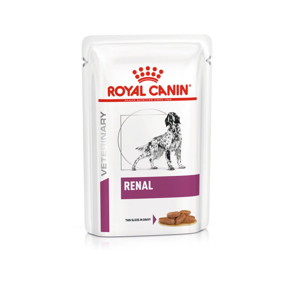 Royal Canin Renal in Gravy kapsičky v omáčce pro psy na podporu funkce ledvin 12×100 g