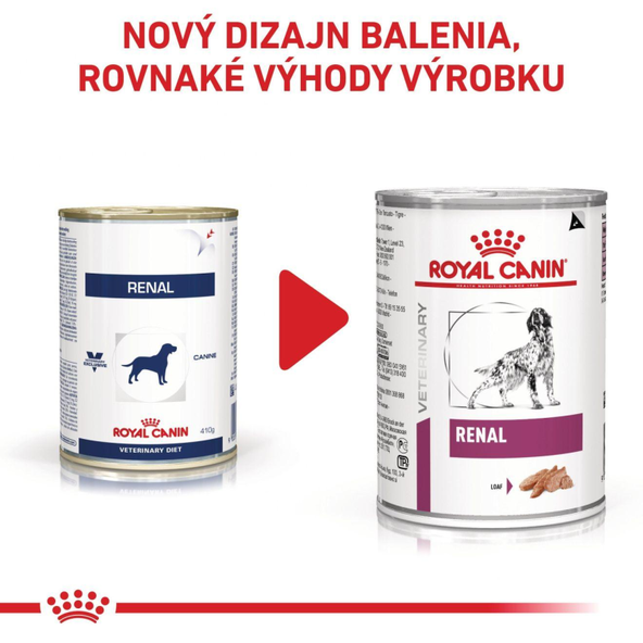Royal Canin Renal Can konzerva pro psy na podporu funkce ledvin 200 g