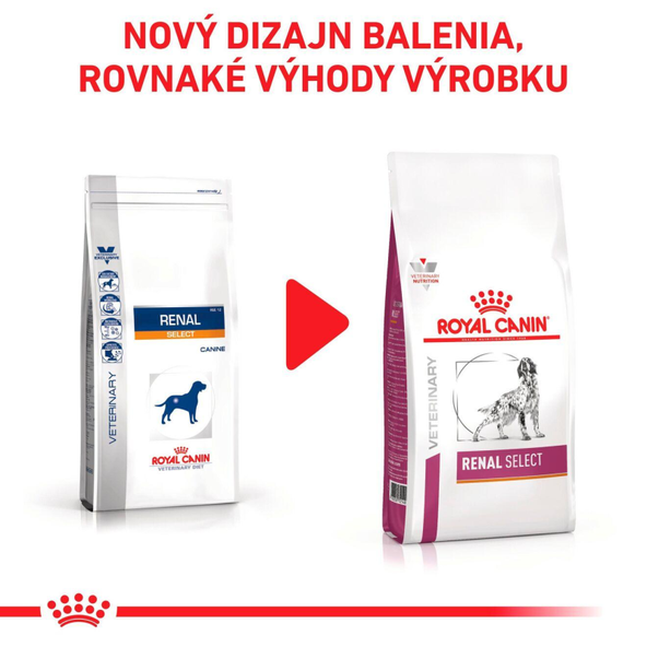Royal Canin Renal Select granule pro psy na podporu funkce ledvin 2 kg