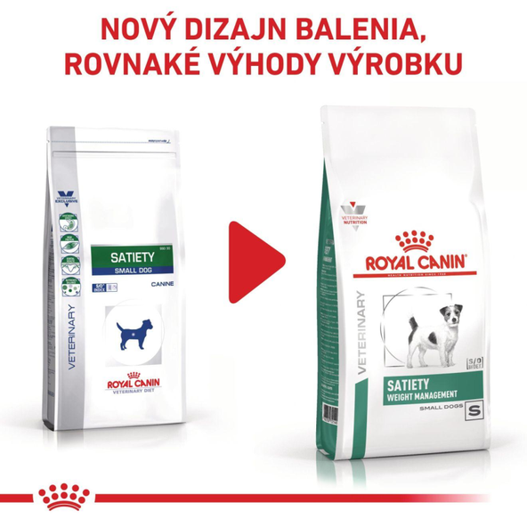 Royal Canin Satiety Weight Management Small Dog granule pro malé psy na redukci hmotnosti 1,5 kg