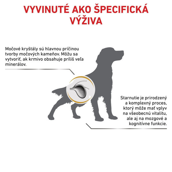 Royal Canin Urinary S/O Ageing 7+ granule pro psy od 7 let na rozpouštění struvitových kamenů 3,5 kg