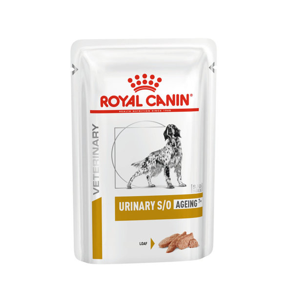 ROYAL CANIN Dog Urinary S/O Ageing 7+ Wet kapsičky pro stárnoucí psy k rozpouštění struvitových kamenů 12 × 85 g