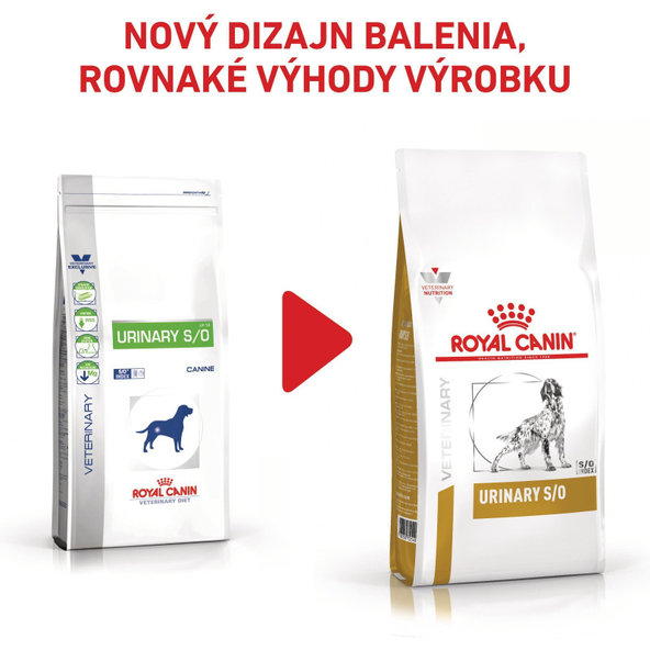 Royal Canin Urinary S/O granule pro psy na rozpouštění struvitových kamenů 2 kg