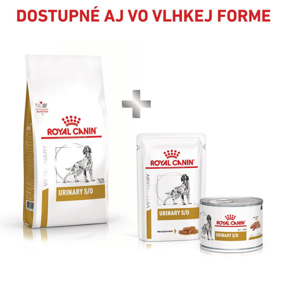 Royal Canin Urinary S/O granule pro psy na rozpouštění struvitových kamenů 7,5 kg