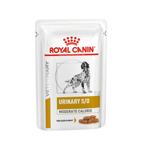 Royal Canin Urinary S/O Moderate Calorie Wet kapsičky pro psy na rozpouštění struvitových kamenů 12 × 100 g