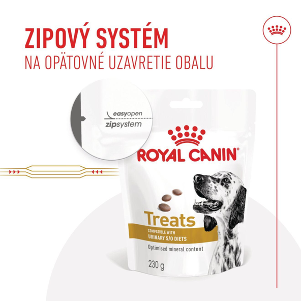 Royal Canin Urinary Treats pamlsky pro psy s urinární dietou 230 g