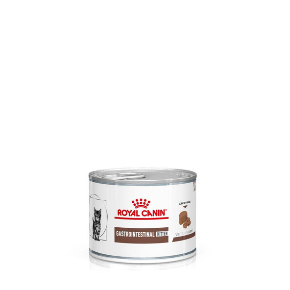 Royal Canin Gastrointestinal Kitten Mousse pěna pro koťata s gastrointestinálními obtížemi 195 g